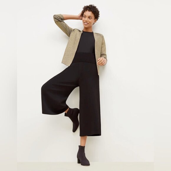 NWOT M.M. MM LaFleur gold knit Woolf jardigan - Picture 1 of 6